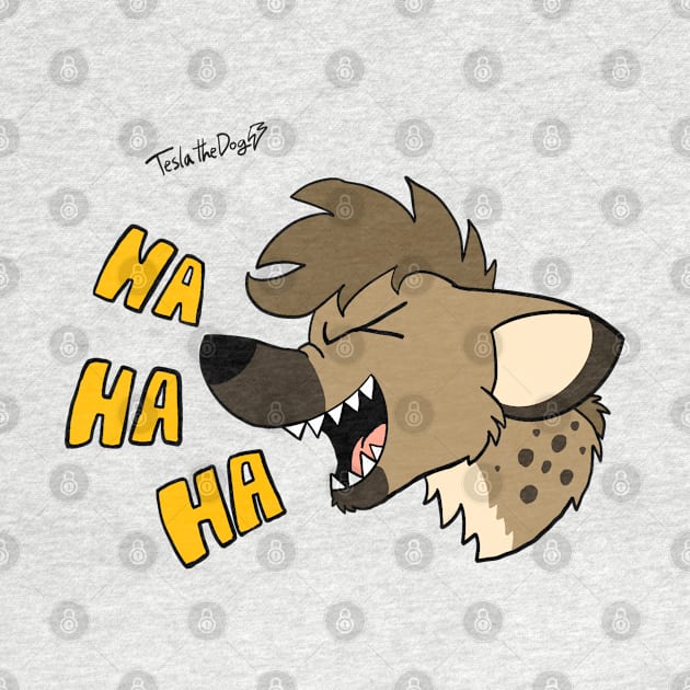 Laughing Hyena by Tesla Philipson